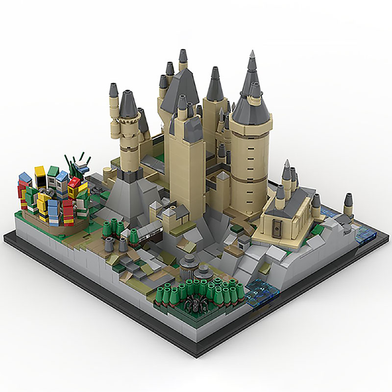 MOC-25280 Hogwarts Castle Architecture with 1347 pieces