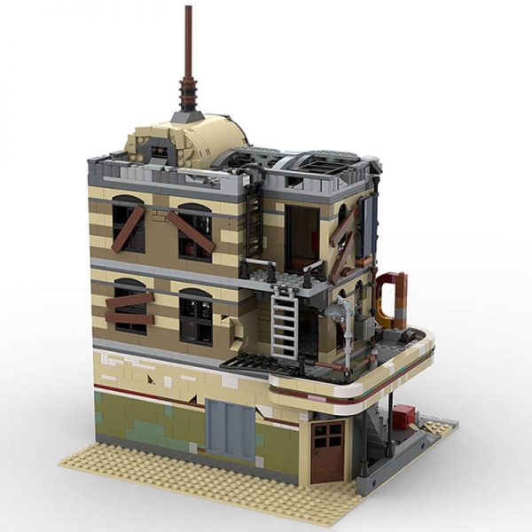 MOC-40173 Downtown Diner - Apocalypse with 2438 pieces