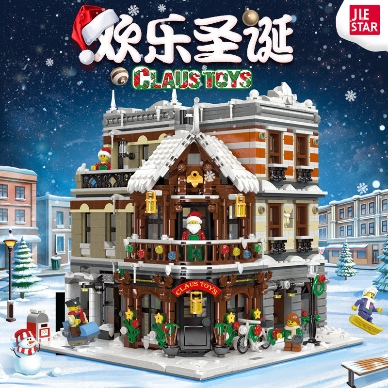 JIE STAR 89143 Claus Toys with 2955 pieces