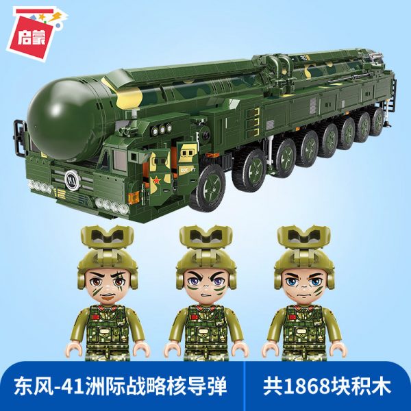 Qman 23012 DF 41 Ballistic Missile with 1868 pieces 1 - MOULD KING