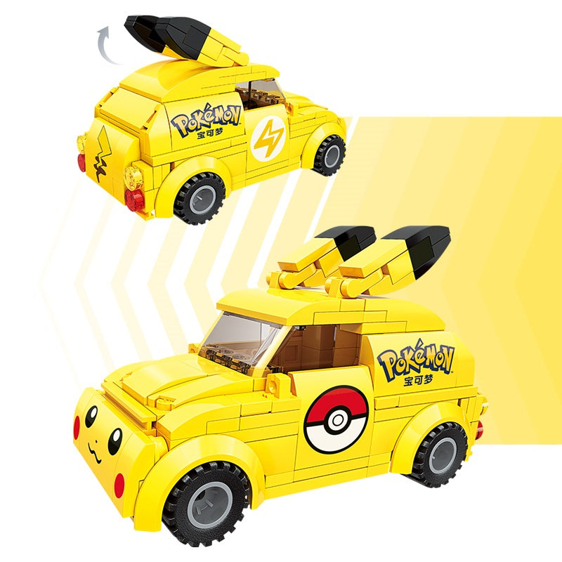 Qman K20205-K20206 Pokémon Pikachu