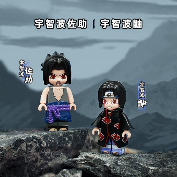 Qman K20507 Naruto Uchiha Brothers Decisive Battle with 460 pieces 2 - MOULD KING