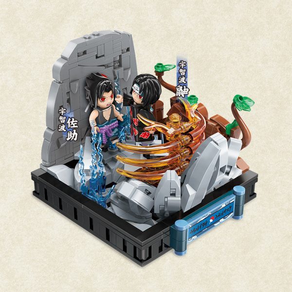 Qman K20507 Naruto Uchiha Brothers Decisive Battle with 460 pieces 4 - MOULD KING