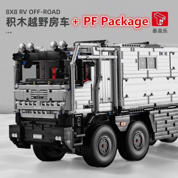 TGL T4009 MAN RV OFF ROAD with 6068 pieces 4 - MOULD KING