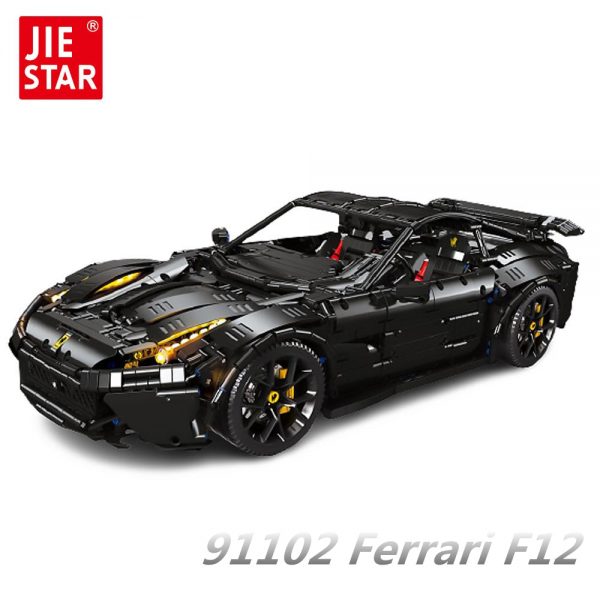 JIE STAR 91102 Ferrari F12 with 3097 pieces 1 - MOULD KING