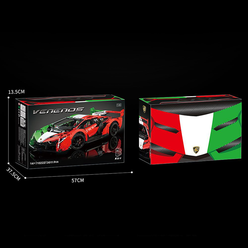 K- BOX 10222 Lamborghini Veneno mit 3611 Stück