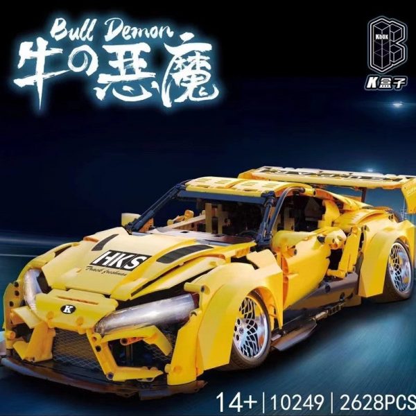 K Box 10249 Toyota Bull Demon Supra 110 6 - MOULD KING