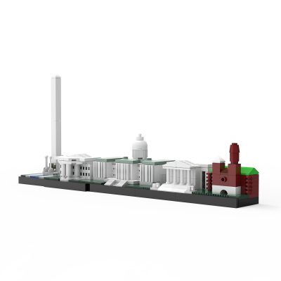 MOCBRICKLAND MOC 50791 Washington DC Skyline 5
