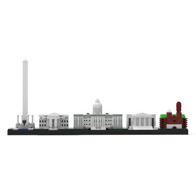MOCBRICKLAND MOC 50791 Washington DC Skyline 6