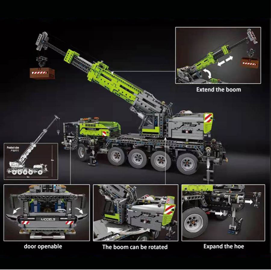 Mould King 17035 RC Crane with 2819 pieces