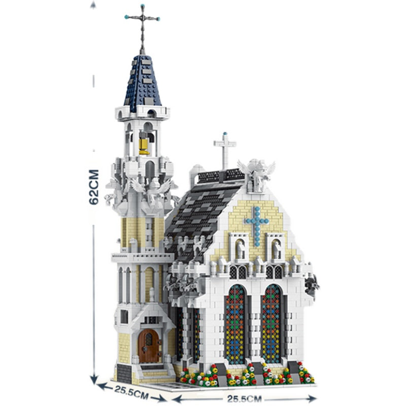 Mork 033006 Medieval City Church with 4418 pieces