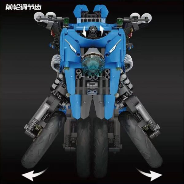 Mould King 23009 Motorcycle 4 - MOULD KING