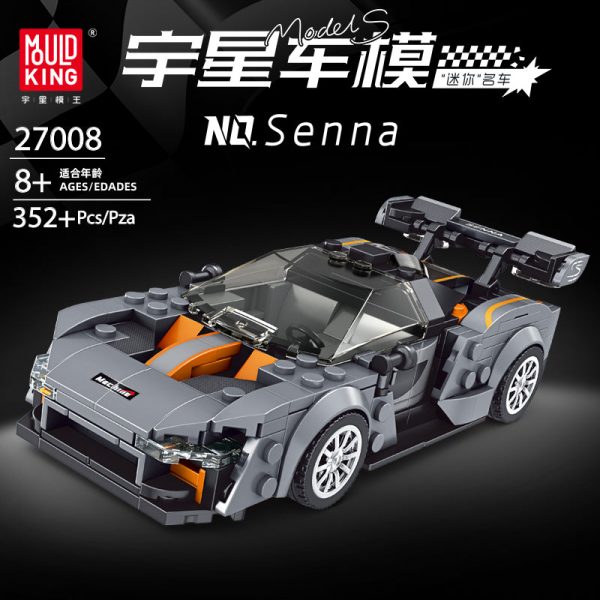 Mould King 27008 McLaren Senna with 352 pieces 1 - MOULD KING