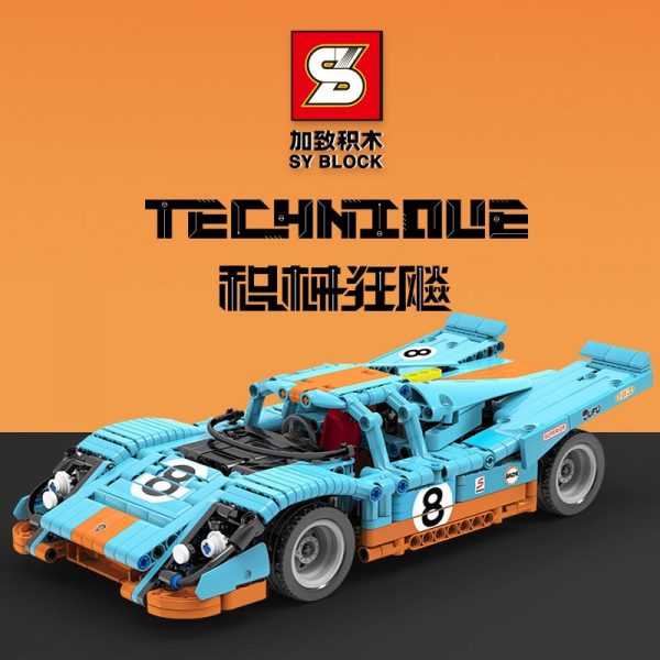 SY 8413 Porsche 917 with 784 pieces 1 - MOULD KING