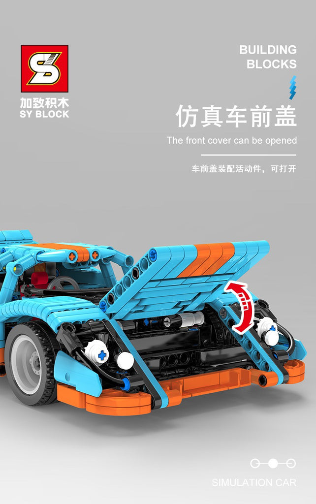 SY 8413 Porsche 917 with 784 pieces