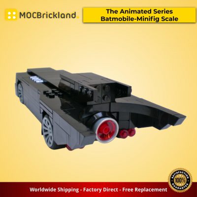 Technic MOC-15632 The Animated Series Batmobile-Minifig Scale (1992-1995) MOCBRICKLAND 2 cars moc 15632 the animated series batmobile minifig scale 1992 1995 by brickvault mocbrickland 2907