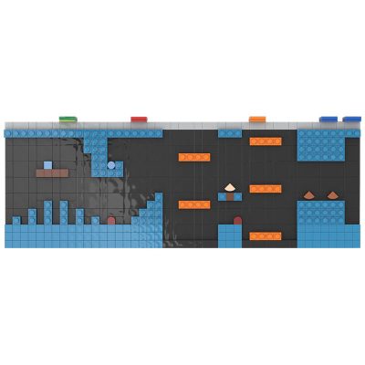 MOCBRICKLAND MOC 49538 71374 NES Underground Level 2