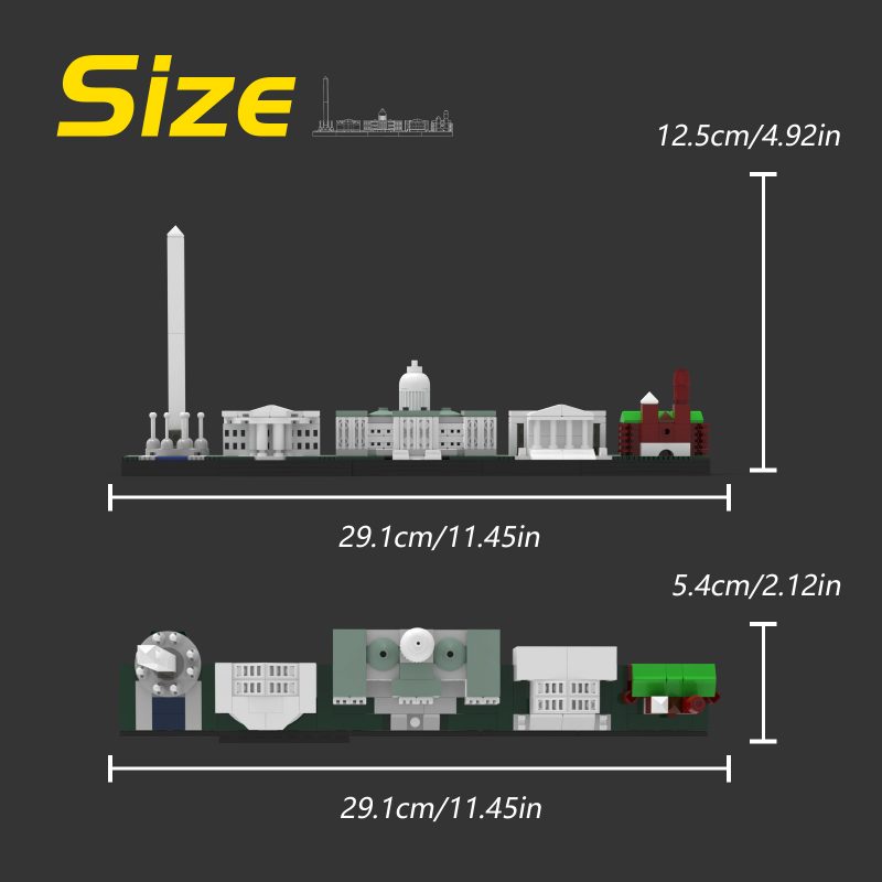 MOCBRICKLAND MOC 50791 Washington DC Skyline 7 800x800 1