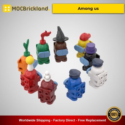 creator moc 90065 among us mocbrickland 8011