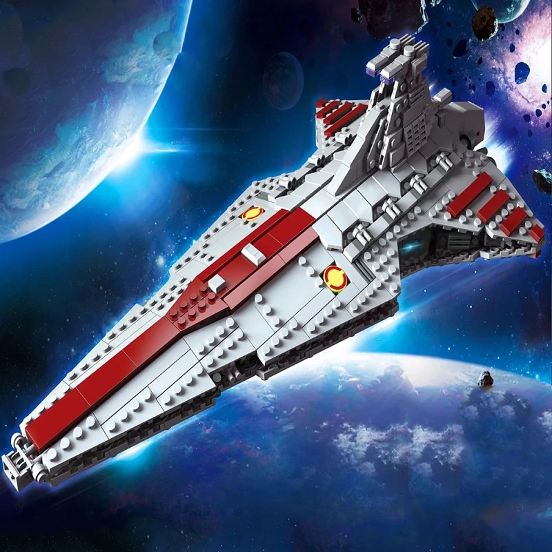 JIE STAR 67106 Venator Attack Cruiser with 960 pieces