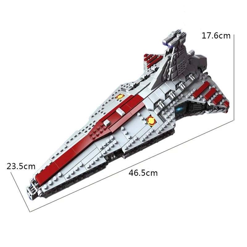 JIE STAR 67106 Venator Attack Cruiser with 960 pieces