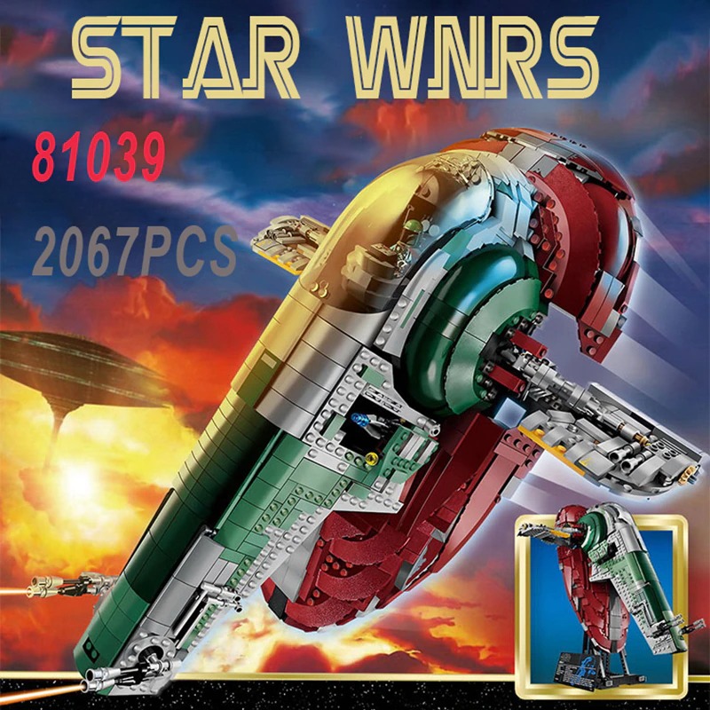 LION KING 180010 Slave I with 1996 pieces