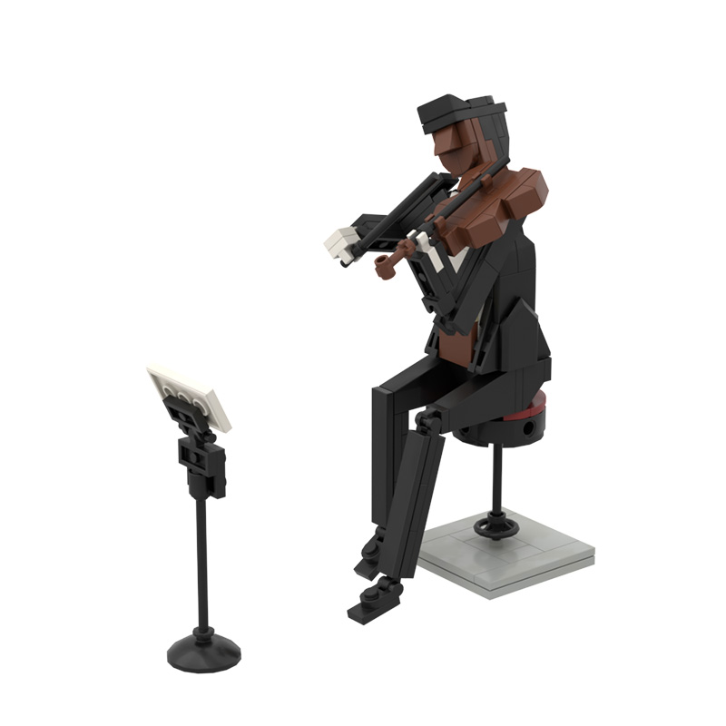 MOC-89665 Violinist with 141 pieces