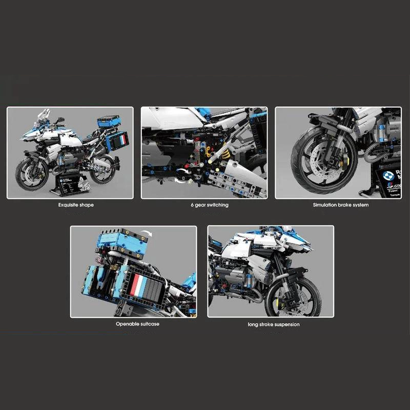 TGL T4022 BMW R1250 GS with 2369 pieces