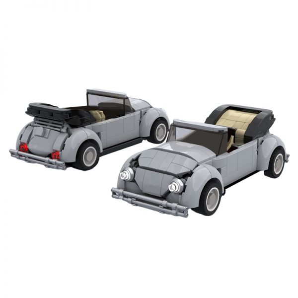 MOCBRICKLAND MOC 111807 79 VW Beetle Cabriolet 2 - MOULD KING