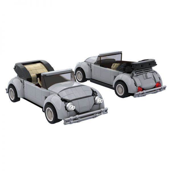 MOCBRICKLAND MOC 111807 79 VW Beetle Cabriolet 3 - MOULD KING