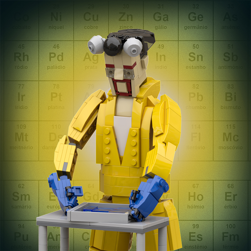 MOC-89585 Breaking Bad Walter White with 577 Pieces