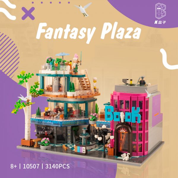 Modular Building K box K10507 Fantasy Plaza 1 - MOULD KING