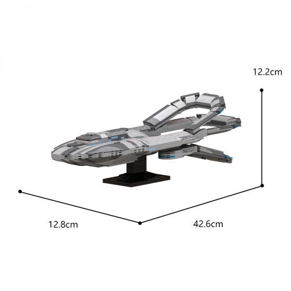 Movie MOC 117976 The Orville USS Orville ECV 197 MOCBRICKLAND 1 - MOULD KING