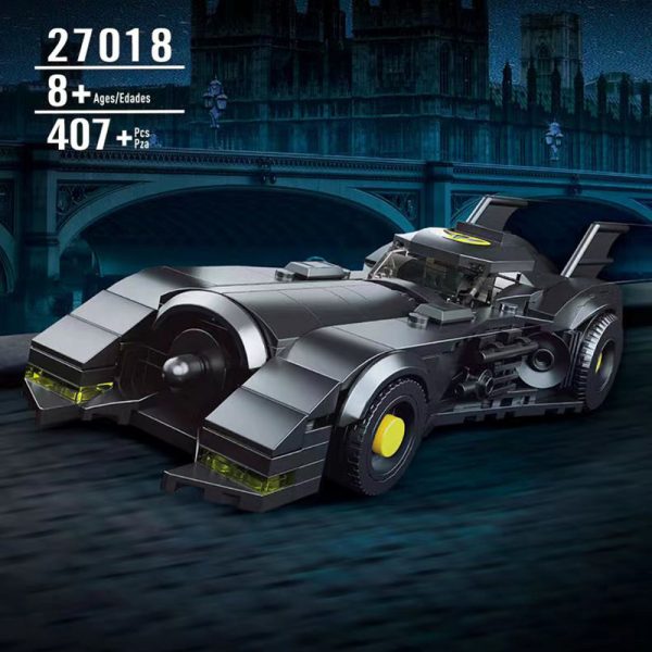 Movie Mould King 27018 Static Version Bat Sports Car 1 - MOULD KING