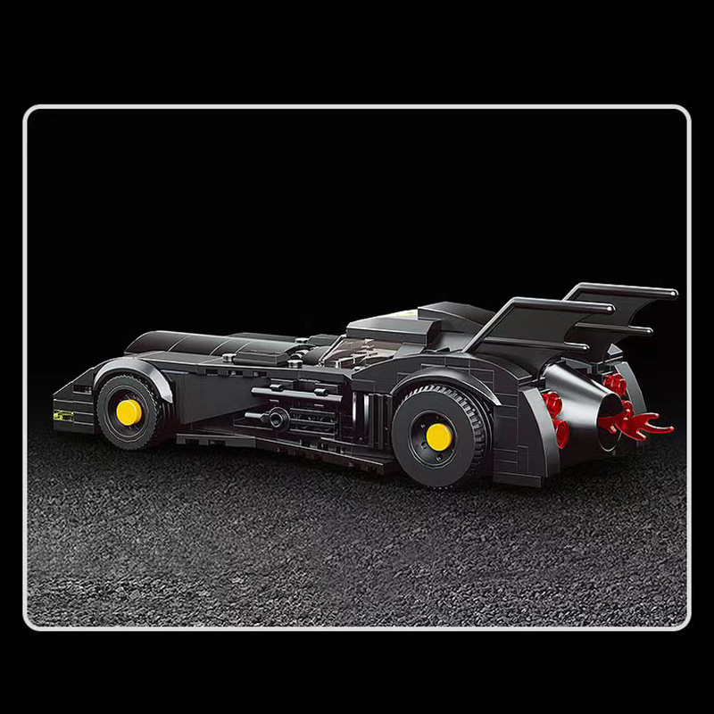 Mould King 27018 Static Version Bat Sports Car with 407 Pieces