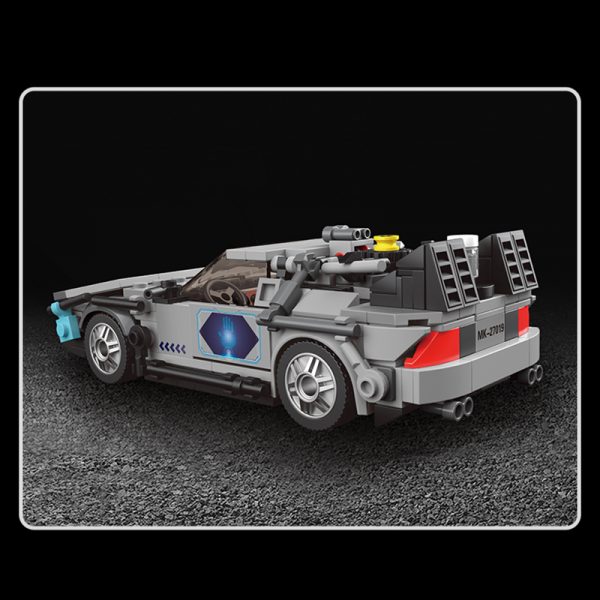 Movie Mould King 27019 Static Version Delorean 12 Car 5 - MOULD KING