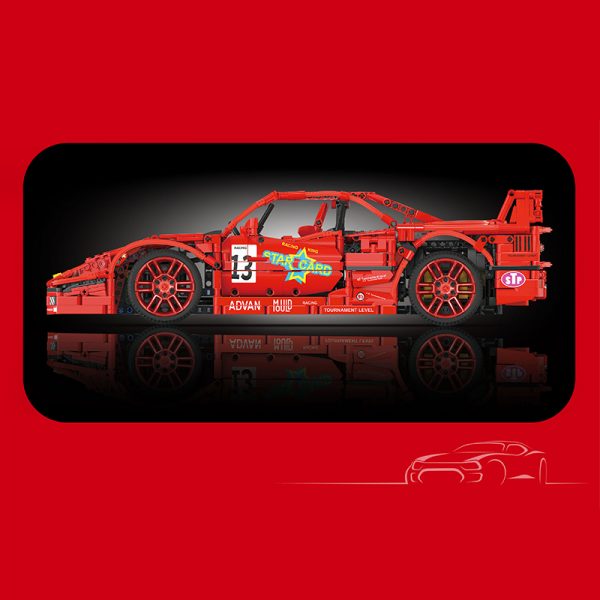 Technic Mould King 13095 110 Ferrari F40 LM 2 - MOULD KING