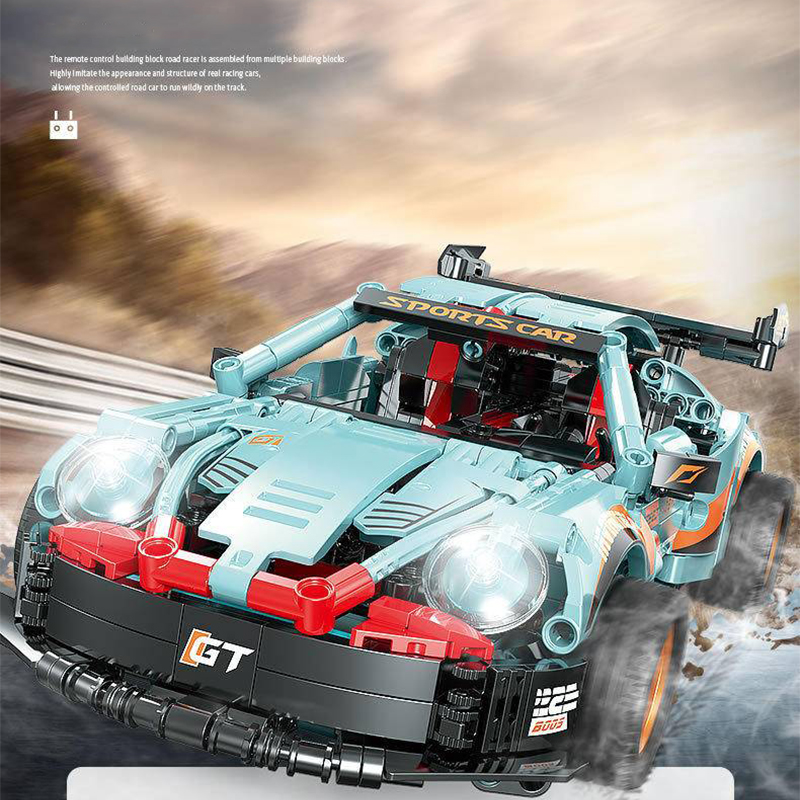 XINGBAO 21011 Remote Control GT911 Racing Car with 812 Pieces