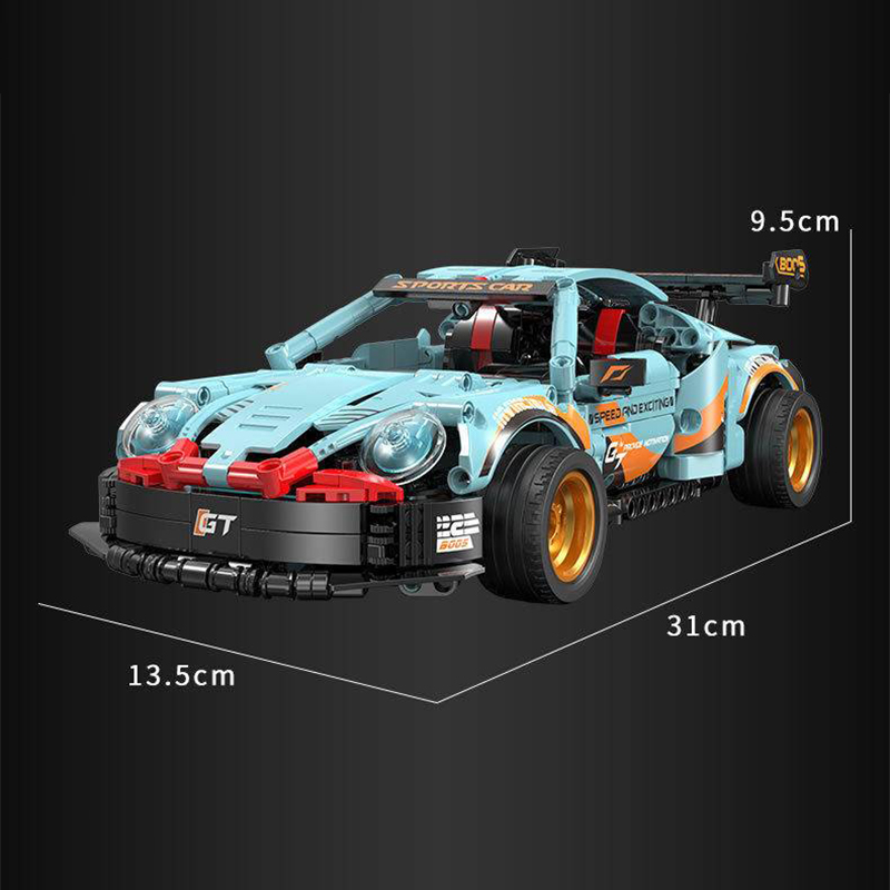XINGBAO 21011 Remote Control GT911 Racing Car with 812 Pieces