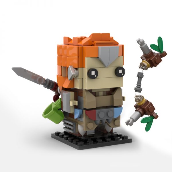 Creator MOC 116898 ALOY Brickheadz HZD HFW MOCBRICKLAND 2 - MOULD KING