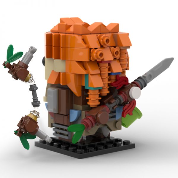 Creator MOC 116898 ALOY Brickheadz HZD HFW MOCBRICKLAND 4 - MOULD KING