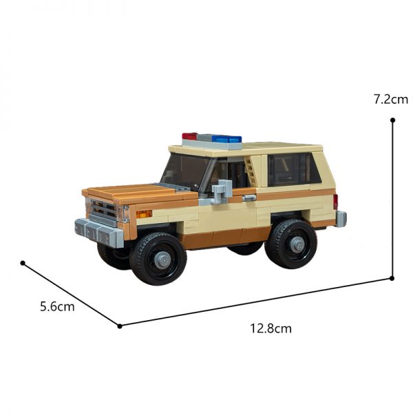 Movie MOC 118520 Jim Hoppers Chevy K5 Blazer MOCBRICKLAND 1 - MOULD KING