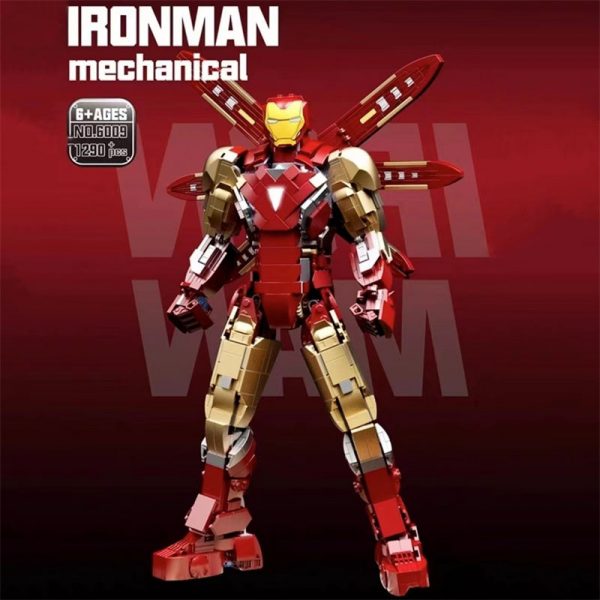 Movie TUOLE 6009 IRONMAN Mechanical MK85 1 - MOULD KING