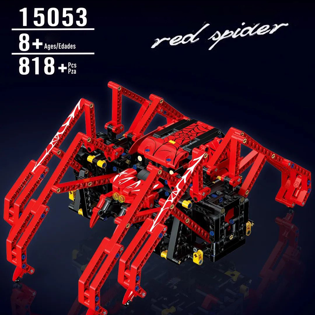 MOULD KING 15053 Red Spider With 818 Pieces