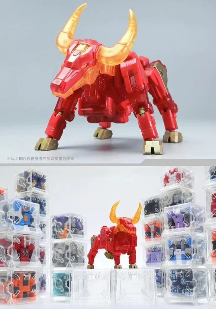 52TOYS BB-33 BLAZINGSPEAR Red Cow