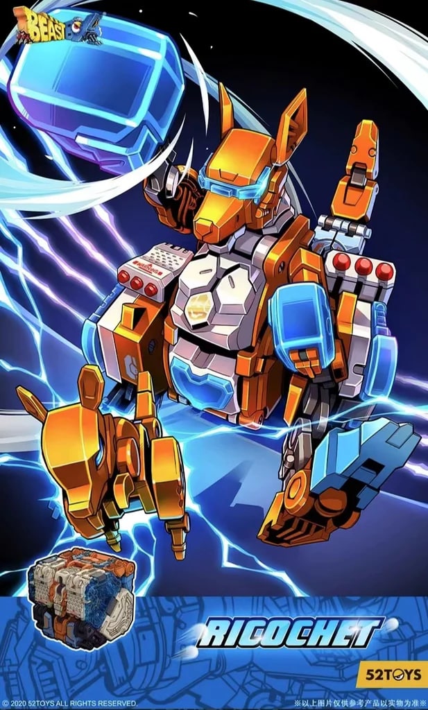 52TOYS BB-35 RICOCHET Boxing Kangaroo 