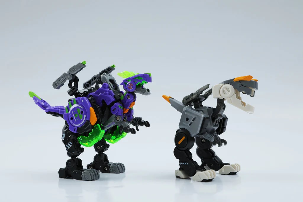 52TOYS BB-46 & BB-02LM Acid Ghost And Lithiumon Set