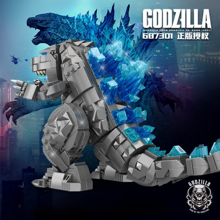 PANLOS 687301 Godzilla Q Edition With 853 Pieces