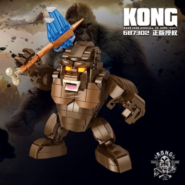 Creator PANLOS 687302 King Kong Q Edition 1 768x768 1 - MOULD KING
