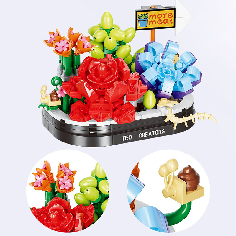 DK 6011 Forever Colorful Plant With 274 Pieces